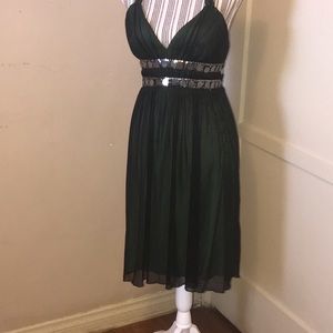 Forest Green Formal Dress